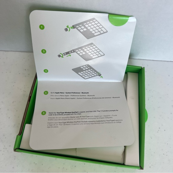 Belkin wireless keypad for apple Bluetooth number keys. Tested working - Picture 5 of 9